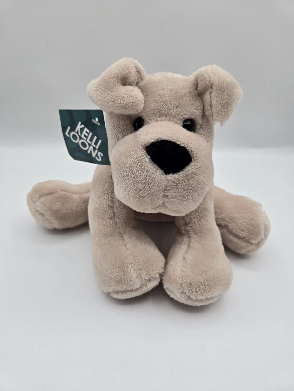 Fiesta Kelly Loons Sitting Cream Dog Plush Stuffed Animal